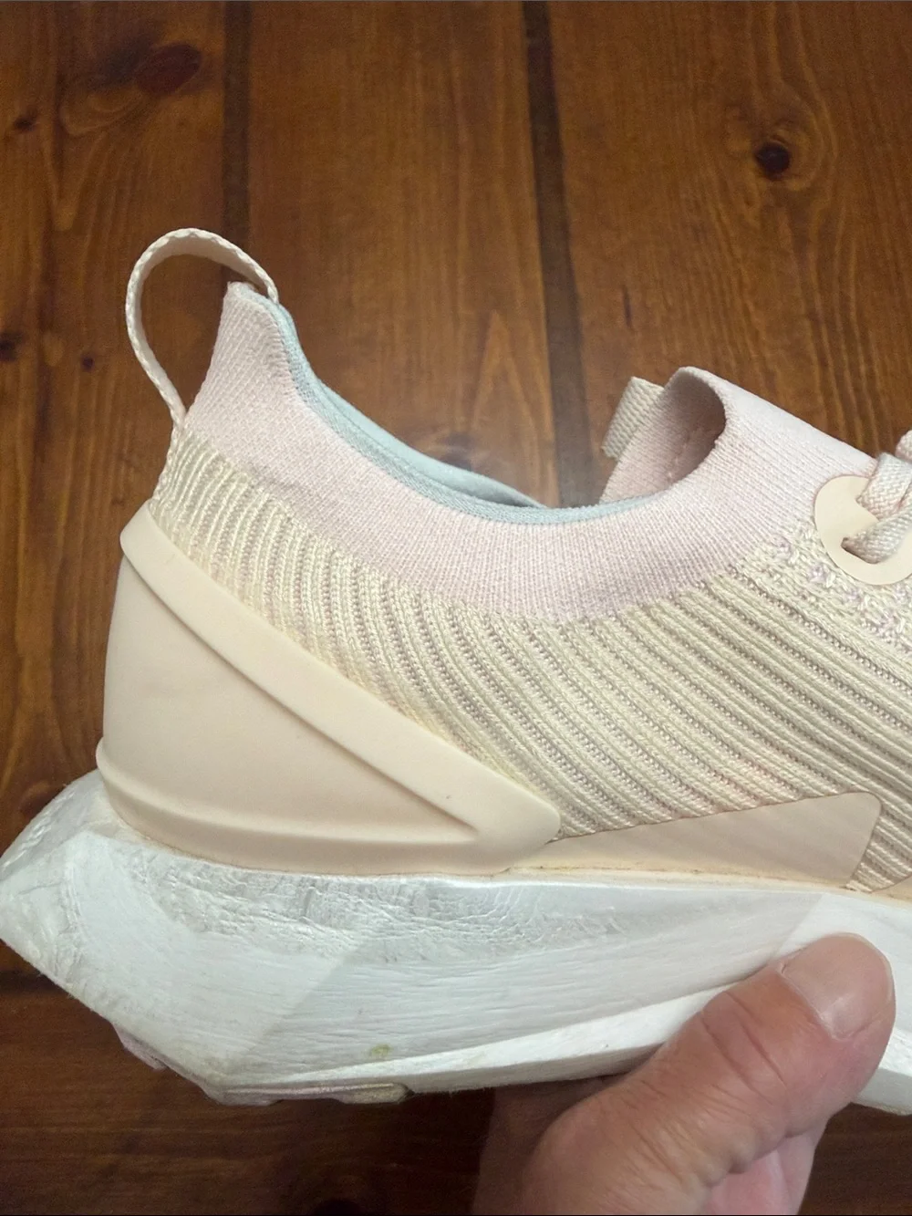 allbirds Men's Athletic Shoes in Light Pink/Cream
